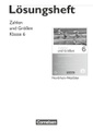 6. Schuljahr, Lösungen zum Schülerbuch