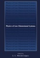 Springer, Berlin, Physics of Low Dimensional Systems