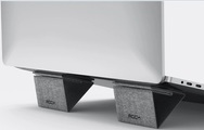 Desktop Ständer für Laptop 2er Set Grau