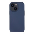 Silikon Handyhülle für iPhone 14 Plus (Midnight Blue)
