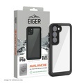 Eiger - Samsung Galaxy S23 5G Avalanche Case Wasserfeste Outdoor Schutz Hülle IP68 (EGCA00439) - Schwarz