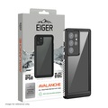 EIGER, Eiger - Samsung Galaxy S23 Ultra 5G Avalanche Case Wasserfeste Outdoor Schutz Hülle IP68 (EGCA00447) - Schwarz