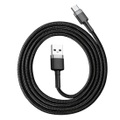 undefined, Baseus 1m 3A Max USB-A zu USB-C Daten- und Schnellladekabel Grau