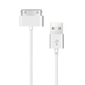 Datenübertragungs- und Lade-USB-Kabel für iPhone 4 / 4S / iPad 2 / 3