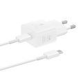 Samsung 25W GaN Ladegerät mit 1m USB-C Kabel Weiss