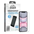 2er Set Eiger iPhone Xs / X / 11 Pro Tri Flex Display Schutzfolie (EGSP00525)