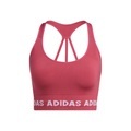 adidas Aeroknit Sport-BH Damen - Pink, Weiß