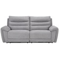 Sofa in Grau mit Relaxfunktion