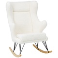 Schaukelstuhl in Creme
