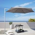 Modern Living, Ampelschirm Agostino in Grau