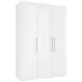 Modern Living, Drehtürenschrank in Weiß
