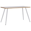Schreibtisch Salia Honigeiche/weiss Ca110x50x70cm 110/50/70 cm Honigeiche, Weiss 