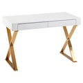 Schreibtisch Wl6.314 118/57/76 cm Weiss 