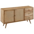 Sideboard Mangoholz  140/75/40 cm 3 Schublade(n) 