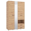 Momax, Kleiderschrank in Eiche Artisan