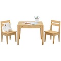 Modern Living, Kindersitzgruppe aus Kiefer massiv