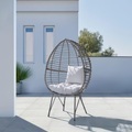 Gartensessel 'Mia' inkl. Kissen, Outdoorgewebe