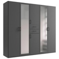 Drehtürenschrank Dillingen Graphitfarben