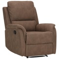 Modern Living, Relaxsessel in Braun mit Relaxfunktion
