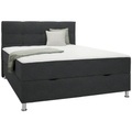 Boxbett Oviedo 160 In Anthrazit Ca. 160x200cm 160/200 cm Anthrazit 