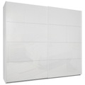 Schwebetürenschrank in Weiss