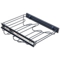 Hom`in Schuhablage , Unit , Anthrazit , Metall , 37x14x46.2 cm , lackiert , 002647004149