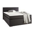 Based, Boxspringbett in Schwarz ca. 140x200cm