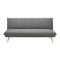 Bettsofa BEN Grau Metallfuss