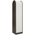 Rolloschrank in Schwarz/Weiß