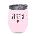 Thermobecher Supergirl aus Edelstahl