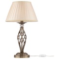 Maytoni Grace Tischleuchte 1-flammig messing/beige