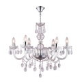 GLOBO CUIMBRA I Luster Chrom klar, Acrylkristalle, D:670, H:1660, exkl. 6xE14 40W 230V