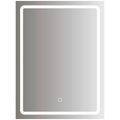 Spiegel mit LED Beleuchtung silber 60x80