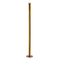 LED-Stehleuchte Gumo in Schwarz/Gold max. 24 Watt