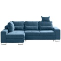 Hom`in Ecksofa in flachgewebe blau , Asti , 260x188 cm , 000553011008