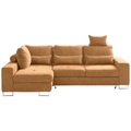Hom`in Ecksofa in flachgewebe orange , Asti , 260x188 cm , 000553011011