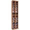 Holz CD DVD Stand Regal Schrank Aufbewahrung Standregal Ständer Almera Holz CD DVD Stand Regal Schrank Aufbewahrung Standregal Ständer Almera