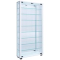 Holz Glas Vitrine Sammel Glasvitrine Schaukasten Standvitrine Lumo Maxi Spiegel, ohne LED Beleuchtung Holz Glas Vitrine Sammel Glasvitrine Schaukasten Standvitrine Lumo Maxi Spiegel, ohne LED Beleuchtung