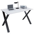 MID.YOU Schreibtisch 110/50/76 cm in schwarz, weiss , Lona , Holzwerkstoff , 50x76 cm , melaminharzbeschichtet,Nachbildung , in verschiedenen Holz-Dekoren erhältlich , 00065702631Q