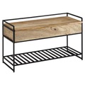 MID.YOU Sitzbank in holz braun , Wohnling , 90x52x38 cm , 000850049313