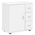 MID.YOU Unterschrank in , Wl5.877 , Weiss , Holzwerkstoff , 3 Schubladen , 60x65.5x33 cm , melaminharzbeschichtet,melaminharzbeschichtet,melaminharzbeschichtet,Nachbildung,Nachbildung,Nachbildung , stehend , 000850051101