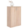 Xora Kommode 72/110/36 cm , Easy , Sonoma Eiche , Holzwerkstoff , 72x110x36 cm , Dekorfolie,Nachbildung , Typenauswahl,Typenauswahl,Typenauswahl , 000017003107