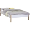 PAIDI, Paidi Bett 120/200 cm in weiss, birkefarben , Ylvie -Top- , Holzwerkstoff , massiv , 120x200 cm , Nachbildung,Echtholz , 000345007302