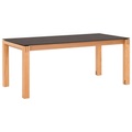 Dieter Knoll, Dieter Knoll Esstisch in holz, kunststoff 180(280)/90/76 cm , Mira , Graphitfarben, Eichefarben , Wildeiche , massiv , 90x76x180(280) cm , geölt,matt,Echtholz , ausziehbar, In verschiedenen Grössen erhältlich, in verschiedenen Holzarten erhältlic