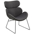 andas Sessel »Chiara« in edlem skandinavischem Design mit Gestell aus Metall