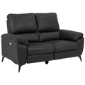 mutoni scandi, Relax Sofa Dario 2-Sitzer grau mit elektrischer Funktion