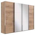 Fresh To Go Schwebetürenschrank »Level«, mit Synchronöffnung