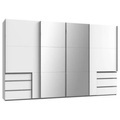 Fresh To Go Schwebetürenschrank »Level«, mit Synchronöffnung