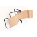 XXXLutz Bäderliege 60/135/113 cm , Dreamliner Santorini , Anthrazit, Naturfarben, Beige, Walnussfarben , Holz, Metall, Textil , Buche , 60x135x113 cm , lasiert,Netzbespannung,Echtholz , wetterfest, wetterbeständig, rostfrei, klappbar, stufenlos ver