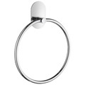 XXXLutz Handtuchhalter 16,8/21,5/2,5 cm , Bk1028 , Chromfarben , Metall , 16.8x21.5x2.5 cm , verchromt , Montage ohne Bohren , 001311003311